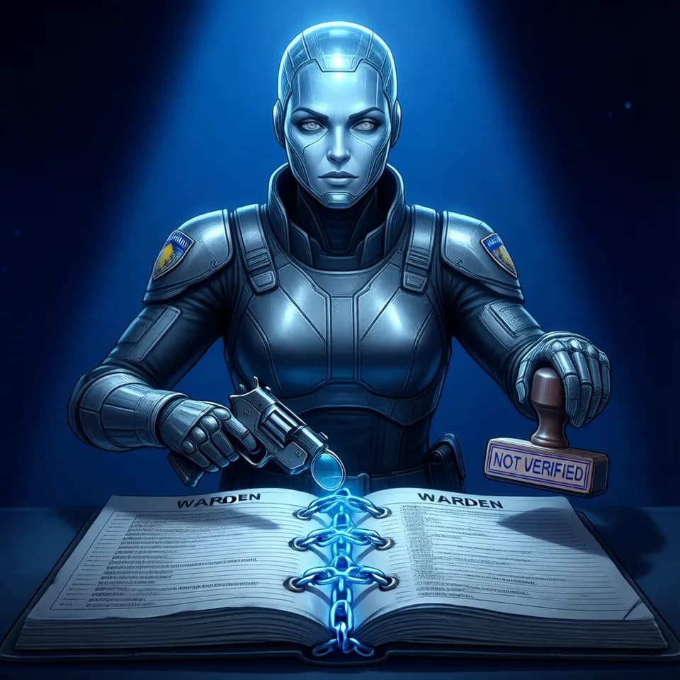 WARDEN - The result verifier — checks every result against what was promised